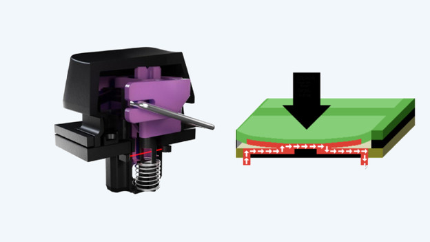 Optischer und Membranswitch