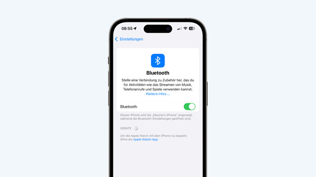 Bluetooth einschalten