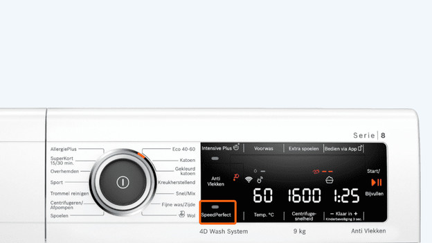 Bosch SpeedPerfect button