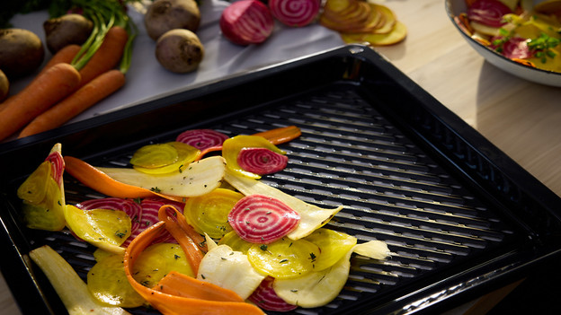 Gesund frittierte Lebensmittel