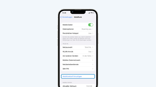 Apple iPhone eSIM hinzufügen