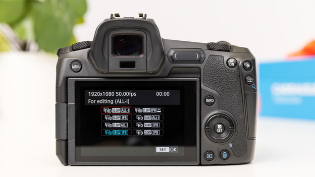 Canon EOS R: record in 4K with 25 fps