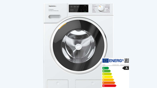 Energy label washing machine