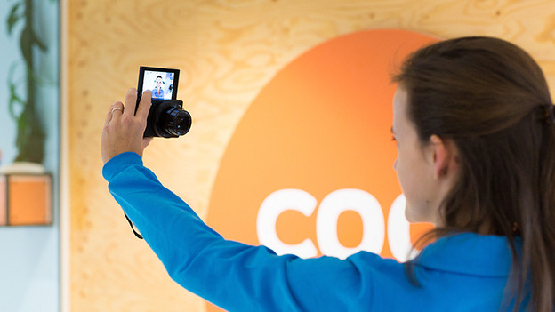 Tiltable touchscreen