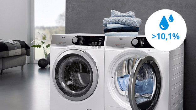 Dryer with average moisture release