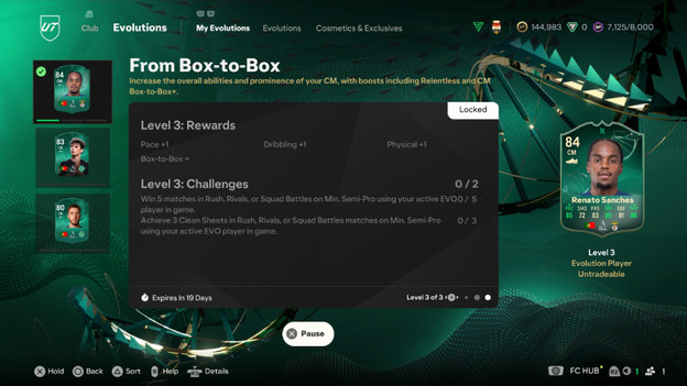 EA Sports FC 25 Evolutions