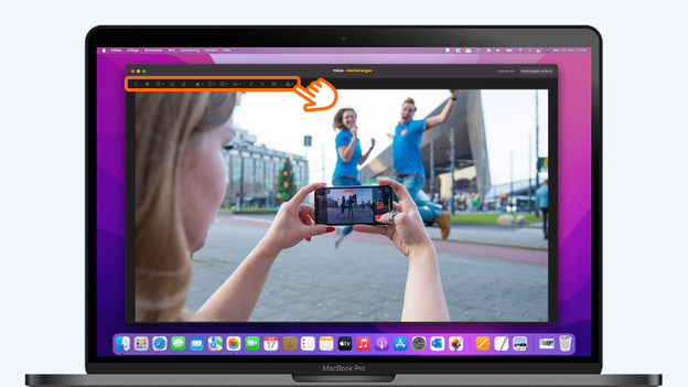 Markierungen hinzufügen