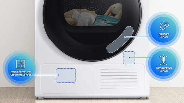 Samsung 8000 series: OptimalDry