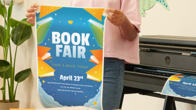 Möchtest du größere Dokumente und Poster drucken?