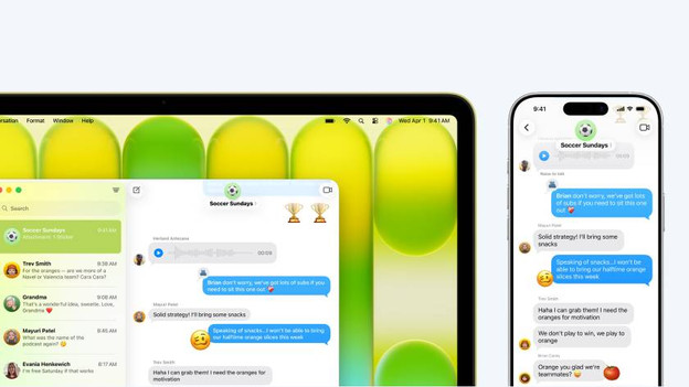 Apple iPhone share files with Apple MacBook