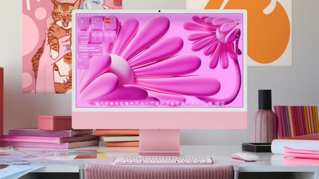 macOS Tahoe on iMac