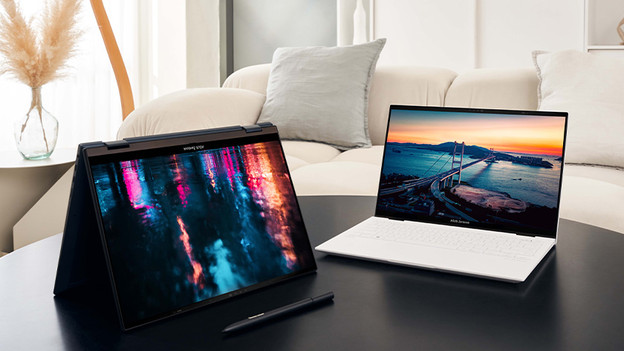 SSD in einem Laptop.