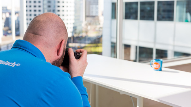 Halte genügend Abstand