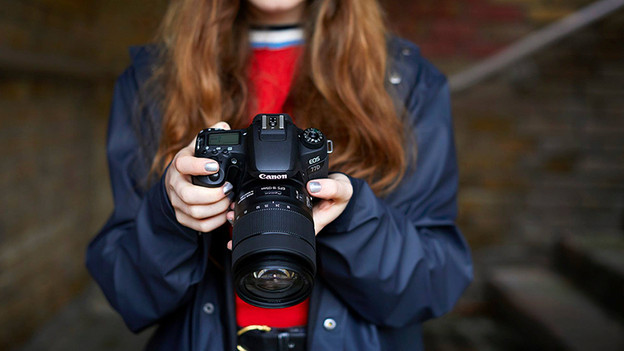 Gewicht und Größe der Canon-Kameras