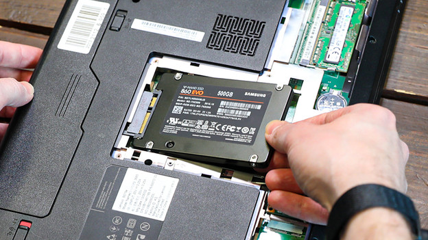 Interne SSD: wenig Speicherplatz, bis zu 8 TB