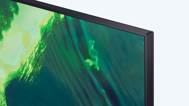 QLED Q74A: 8-Bit-Panel und Edge-Lit