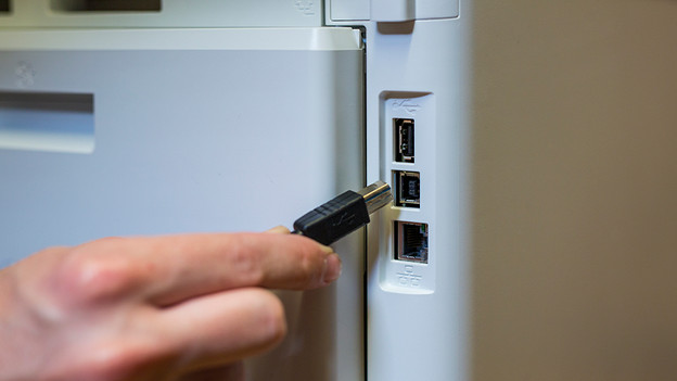 Schritt 2.3: Verbindung über ein USB-Kabel