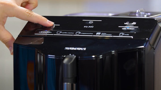 Set the water hardness