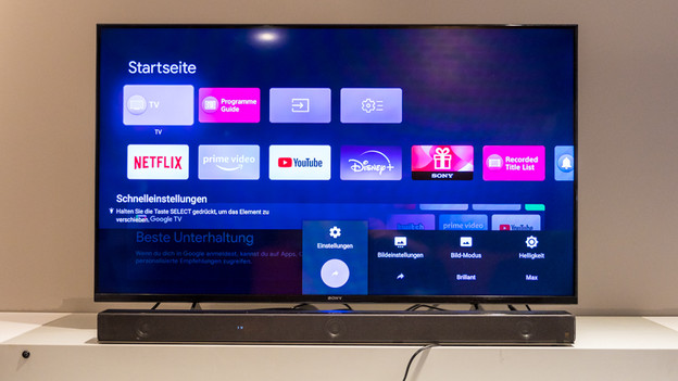 Gehe zu den Einstellungen.