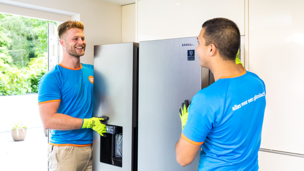 Take old fridge with us