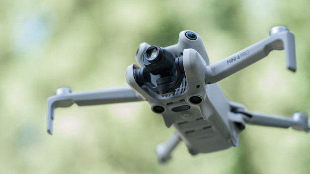DJI Mini 4 Pro: 360-Grad-Sensoren für Hinderniserkennung