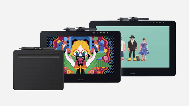 Drawing tablet: many different sizes