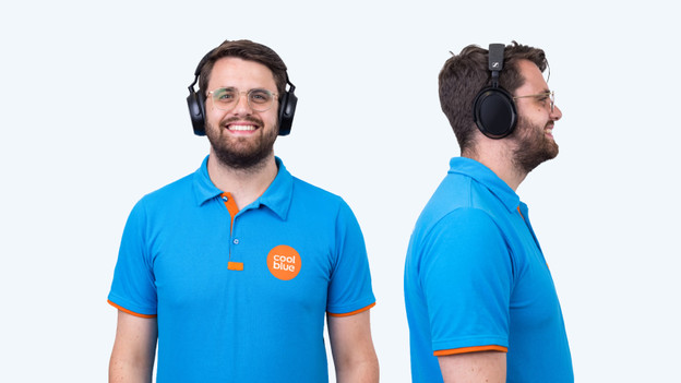 Sennheiser headphones wearing method