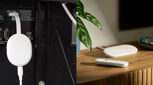 Unterschied zwischen Google Chromecast und Google TV Streamer 4K