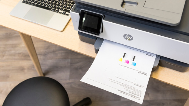 HP OfficeJet 8022e test page