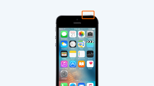 iPhone 5 ausschalten