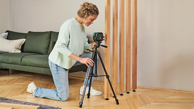 Kreuzlinienlaser Stativ