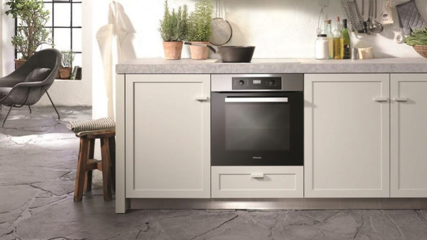 Oven in a kitchen