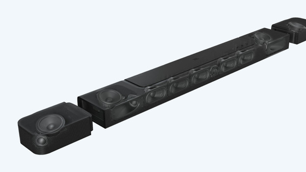 JBL Bar 1000: 14, of which 4 aimed upwards