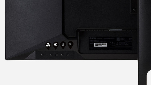 Die OSD-Tasten auf deinem Monitor, die das Menü aktivieren