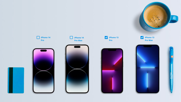 iPhone 13 Pro (Max): Standard-Notch