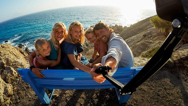 GoPro 3-Way Selfiestick, Stativ und Einbeinstativ