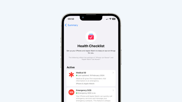Gesundheits-Checkliste