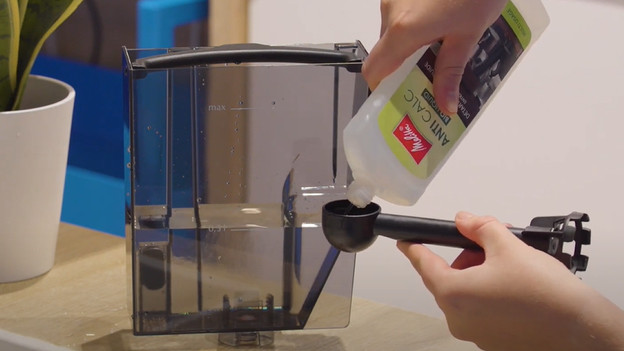 Entkalken vorbereiten