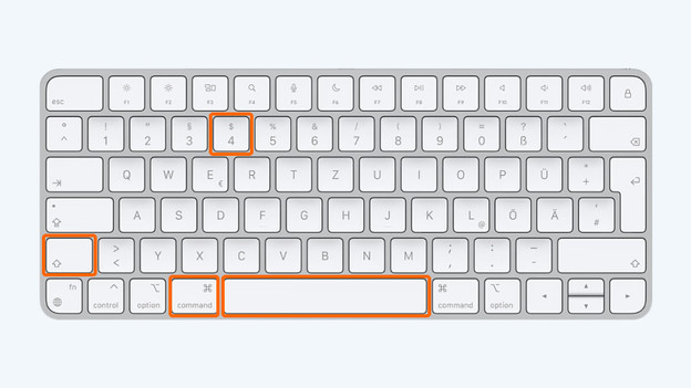 Screenshot eines Fensters beim MacBook