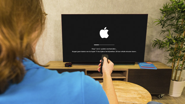Apple TV sucht nun nach Updates und installiert diese, falls verfügbar