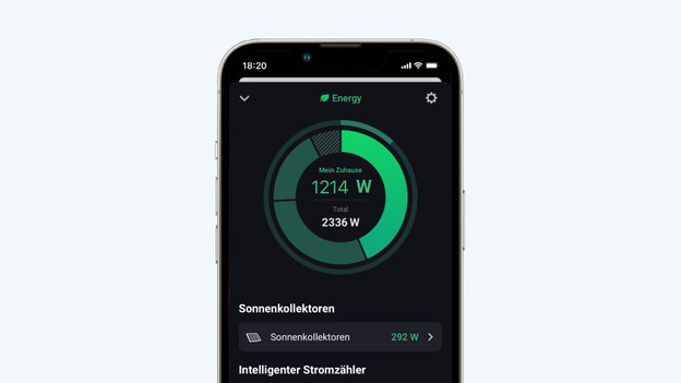 Behalte deinen Energieverbrauch im Auge
