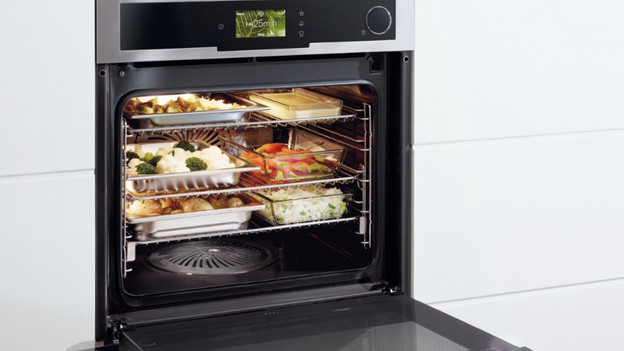 Mehrere Höhen im Backofen