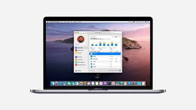 Bildschirmzeit macOS 10.15 Catalina