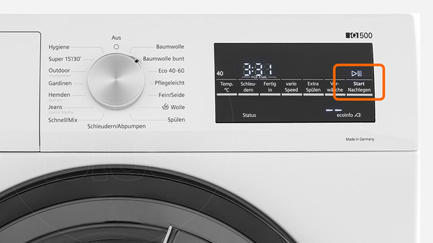 Siemens Trockner Startschalter