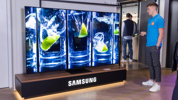 Großer Betrachtungswinkel mit Entspiegelung