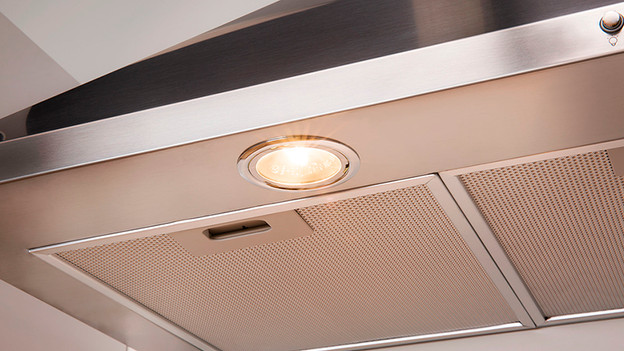 Wall-mounted range hood light