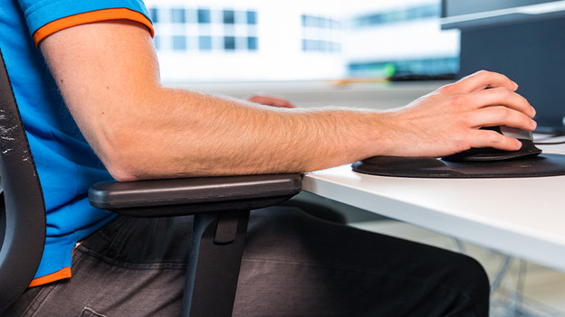 Adjust desk to the correct height