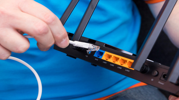 Wie richte ich meinen Router ein?