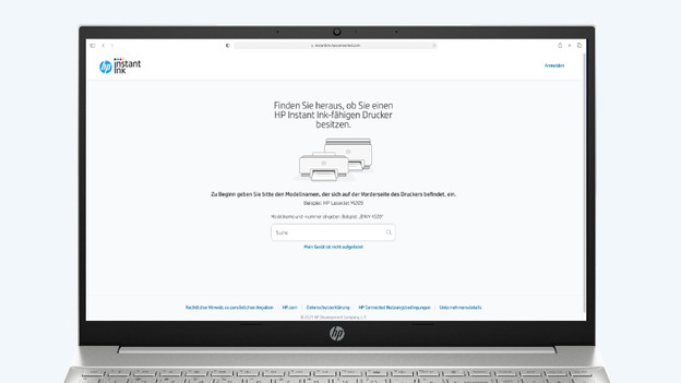 HP-Drucker auswählen