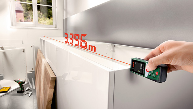 Messbereich Laser-Entfernungsmesser